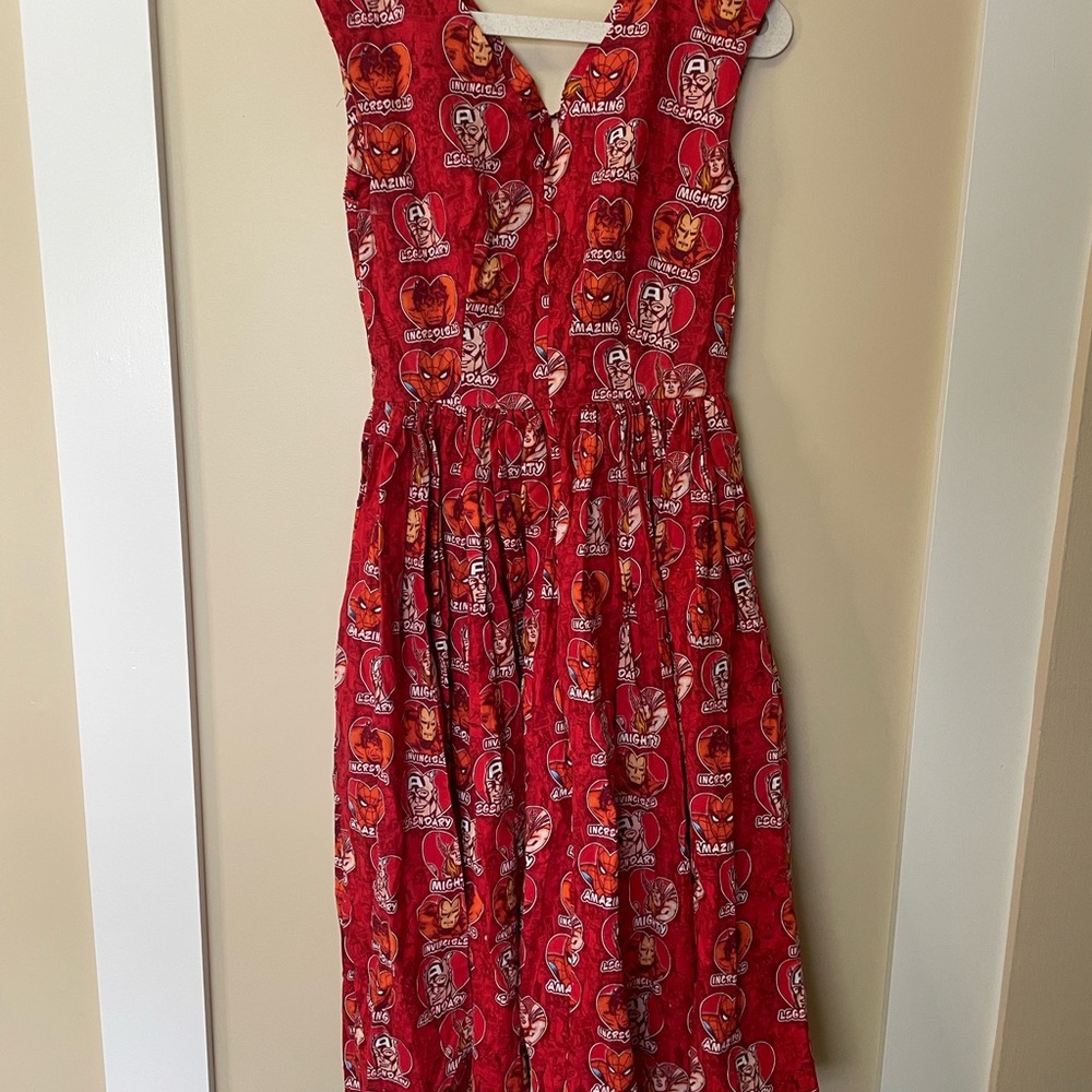 AVENGERS 50s Style Dress